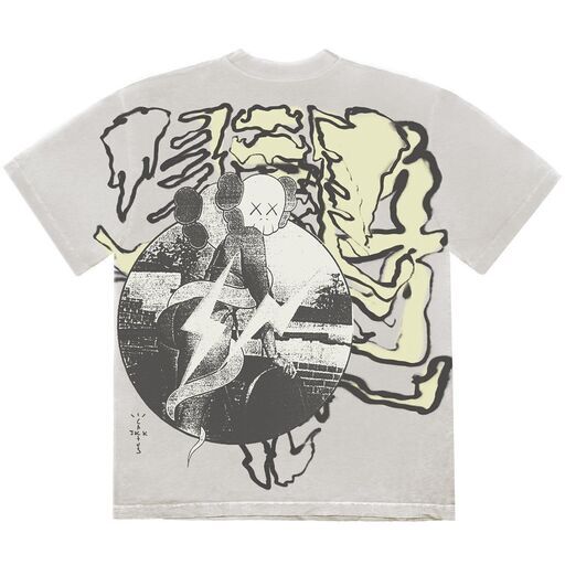 服/ファッション CACTUS JACK + KAWS FOR FRAGMENT TEE / SIZE:L