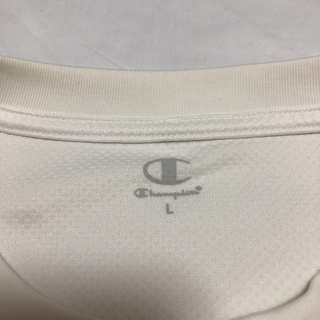 チャンピオン ロゴTシャツ メンズ Lの画像