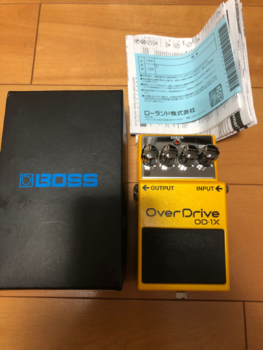 エフェクター、PA機器 BOSS od-1x