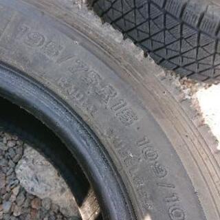 ☆冬間近！冬タイヤ 195/75/15  109/107LT 4本セット の画像