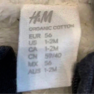 H&M  カバーオール　冬　アウター　の画像