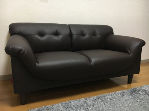 超キレイな2人掛けソファ