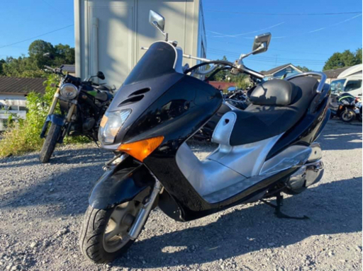 ★お支払い総額 3.3万円★ ヤマハ マジェスティ125 5CA  社外マフラー 社外ハンドル  車格大きい小型入荷！！ 通勤通学に カスタムベースにも♪