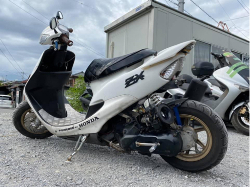 ★お支払い総額6.8万円★ ホンダ ライブディオ ZX  AF35  カスタム多数♪ ロンホイ！マフラー！ビッグキャブ！ 手直しベース いじれる方オススメ♪ 関東圏内即日配送可能です！
