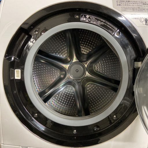売切れました?日立　ドラム式洗濯乾燥機　10キロ　BD-V5800R 2016年製