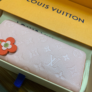 LOUIS VUITTON ポルトフォイユクレマンス ローズプードル ほぼ未使用