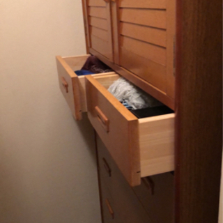 衣類　タンス　収納　洋服整理　の画像