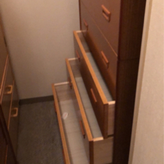 衣類　タンス　収納　洋服整理　の画像