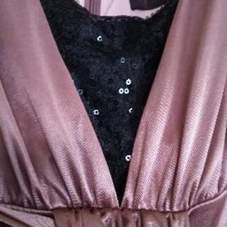 【中古】くすみピンク♡ドレスの画像