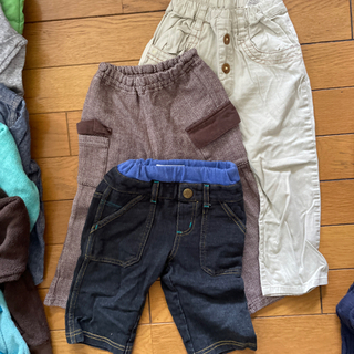 男の子90服の画像