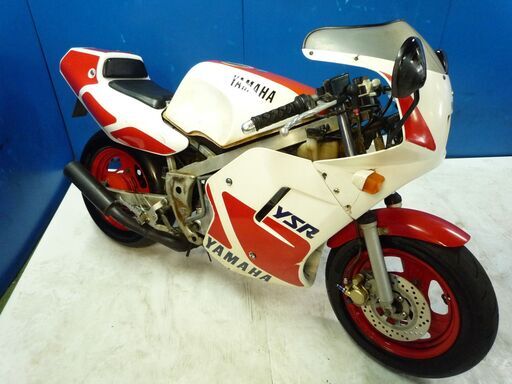 YAMAHA YSR80 白/赤 格安提供車 決算大売り出し価格 期間限定 諸経費０円 始動確認済み 自賠責加入で乗れます 即納車有り 横浜 都筑 P-Yard