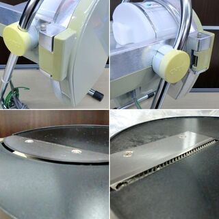 回転確認済み プロシェフ ミニスライサー SS-250C 業務用 千切円盤2種