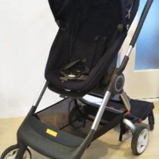 ストッケのベビーカー　バギーボード　レインカバーなどセット