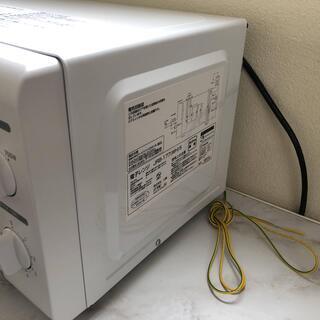  高年式　YAMAZEN/山善　電子レンジ JRB-177 WH5 2021年製 50Hz（東日本専用） ヤマゼン　ターンテーブルの画像