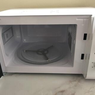  高年式　YAMAZEN/山善　電子レンジ JRB-177 WH5 2021年製 50Hz（東日本専用） ヤマゼン　ターンテーブルの画像