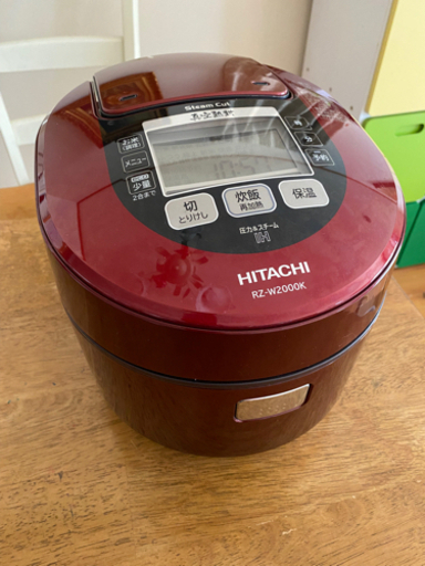 日立　HITACHI 炊飯器 RZ-W2000K ワインレッド