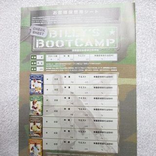 BILLY'S  ブートキャンプ  DVDの画像