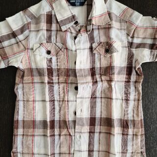 100サイズ　シャツの画像