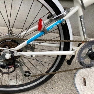 子供用　自転車　クロスバイク　プレシジョンジュニア　22インチ　外装6段変速の画像