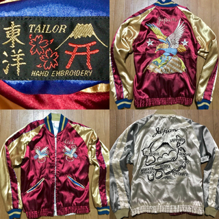 東洋トーヨーエンタープライズ スカジャン格安スーベニアジャケット...