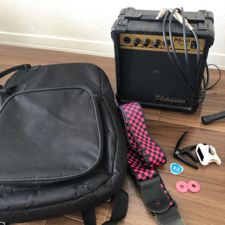 お値下げ】初心者にも！エレキギターセット Squier by Fender ストラト