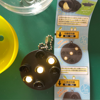 カプセルトイ　ガチャ　日本信号 ミニチュア灯器コレクション 鉄道...