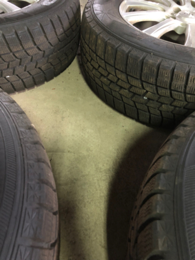スタッドレスタイヤ ホイールセット215/65R16 98Q バリ山 アルファード　引き取り限定