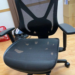 リクライニングワークチェア(フォリスト BK) 商品コード 6620651の画像