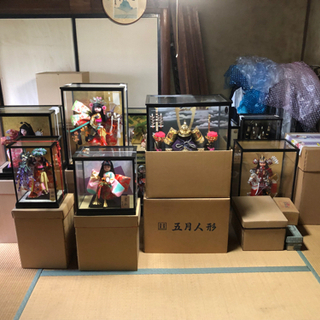 雛人形、5月人形
