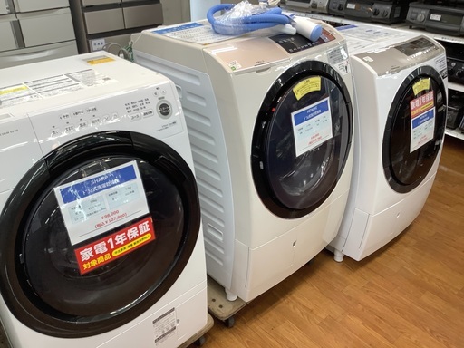 【ドラム式残り3台です】ドラム式洗濯機 SHARP 7.0kg 2021年製