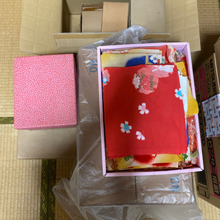 【差し上げます】木目込みの材料や布の画像