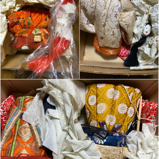 【差し上げます】木目込みの材料や布