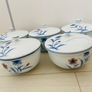 湯のみ＆蓋5セット