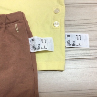 ユニクロパジャマ　サイズ90の画像