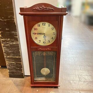 レトロ SEIKO / セイコー 振り子時計 PQ812B  