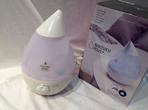 ★4140★アピックス　超音波式アロマ加湿器　AHD-012　SHIZUKU　PLUS＋　2012年製　ウイルス対策　風邪予防　乾燥