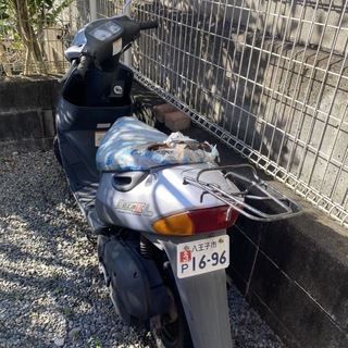 レッツII 現状販売　実働　廃車届けの画像