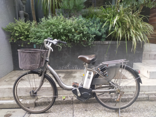 [10月頭引取希望]中古YAMAHA電動アシスト自転車+新品バッテリー