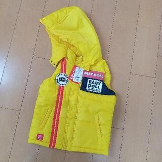 新品2ラインベスト140黄ベビードールBABYDOLLベビド