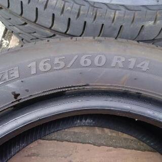 ブリヂストン ネクストリー NEXTRY 165/60/R14 2021年製造 ２本 ほぼ新品の画像