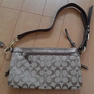 【袋付・未使用品】COACH コーチ ショルダーバッグ
