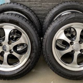 軽自動車 エンケイVRX 155/65R14 スタッドレス＆アルミセット ブリジストン