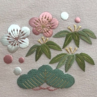 日本刺繍教室🌸1日体験・出張あり(条件付き)の画像