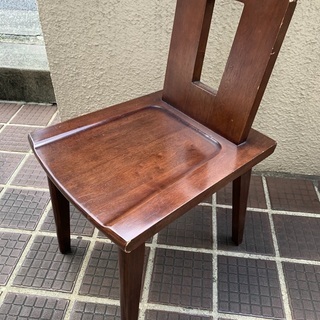 しっかりしたアンティーク風　椅子　5脚