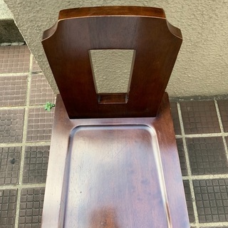 しっかりしたアンティーク風　椅子　5脚の画像