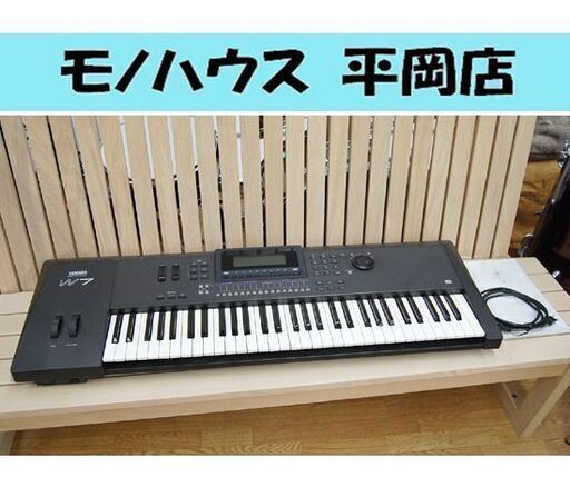 YAMAHA シンセサイザー W7 電源コード・取説コピー付属 61鍵盤 ヤマハ 札幌市 清田区 平岡