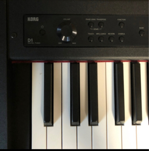 KORG D1＋純正スタンド　電子ピアノ88鍵盤　