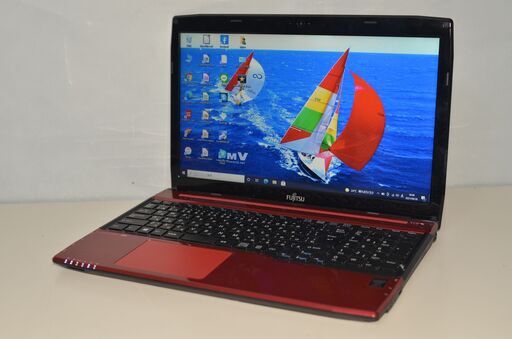 最新Windows10+office 爆速SSD256GB 富士通 LIFEBOOK AH45/M i3-4010U/メモリ4GB/15.6インチ/ブルーレイ/USB3.0/カメラ/便利なソフト多数