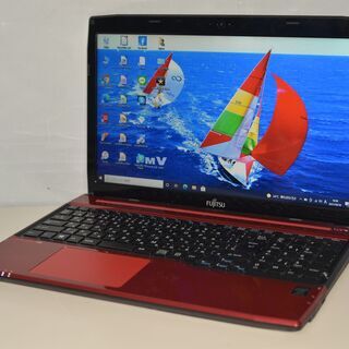 最新Windows10+office 爆速SSD256GB 富士通 LIFEBOOK AH45/M i3-4010U