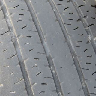 ◎あげます◎中古タイヤ175/70R14 4本セット ２分山鉄ホイール付き　ランクスの画像